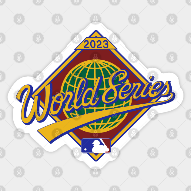 WORLD SERIES Logo Sticker TeePublic